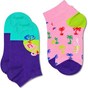 Happy Socks kids sneaker 2P flamingo multi II - 33-35