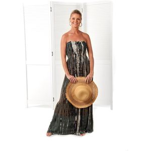 Donne del Sole - Maxi jurk Batik - Kaki