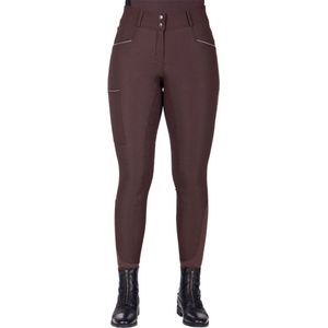 QHP Rijbroek Julin Full Grip Coffee - 38