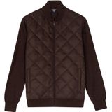 Baileys - 522096 - Vest - Donkerbruin - Lange Mouw - Regular Fit - Padded & Quilted