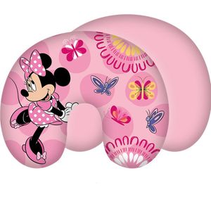 Disney Minnie Mouse Nekkussentje Vlinder - ca. 28 x 33 cm - Polyester