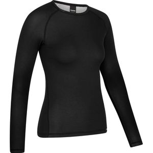 GripGrab - Ride Thermal Lange Mouw Winter Fiets Ondershirt voor Dames Polygiene Base Layer Thermoshirt - Zwart - Vrouwen - Maat XL