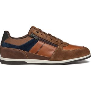 Renan - Casual Schoenen - Zwart - Suède en Gewaxt Leer