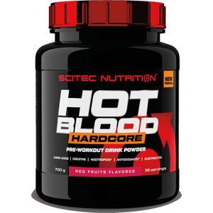 Scitec Nutrition - Hot Blood Hardcore Pre-Workout (Red Fruit - 700 gram)