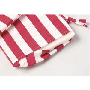 Zitkussens 'Nicki für 4' - Streep Design - 2-delige set - 100% Katoen - Comfortabel - 89cm x 19cm x 1,5cm