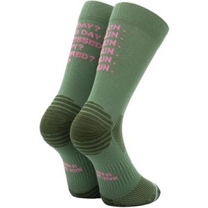 Sporcks hardloopsokken / Just run Green / S/ 38-40 / sportsokken / compressiesportsokken /