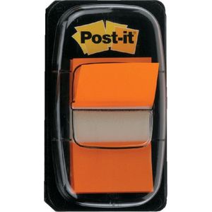Indextabs 3m post-it 6804 25mm oranje | Set a 50 stuk | 12 stuks