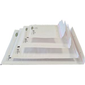 Ace Verpakkingen - Luchtkussenenveloppen A - 100 x 165mm - 100 stuks - bubbeltjes envelop - brievenbus envelop - extra bescherming tijdens transport