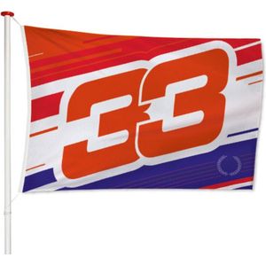 Max 33 Vlag 100x150cm - - Kwaliteitsvlag - Geschikt voor buiten