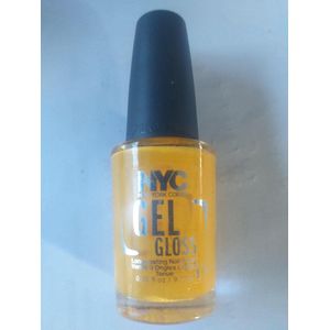 NYC gel gloss 201 flat iron yellow
