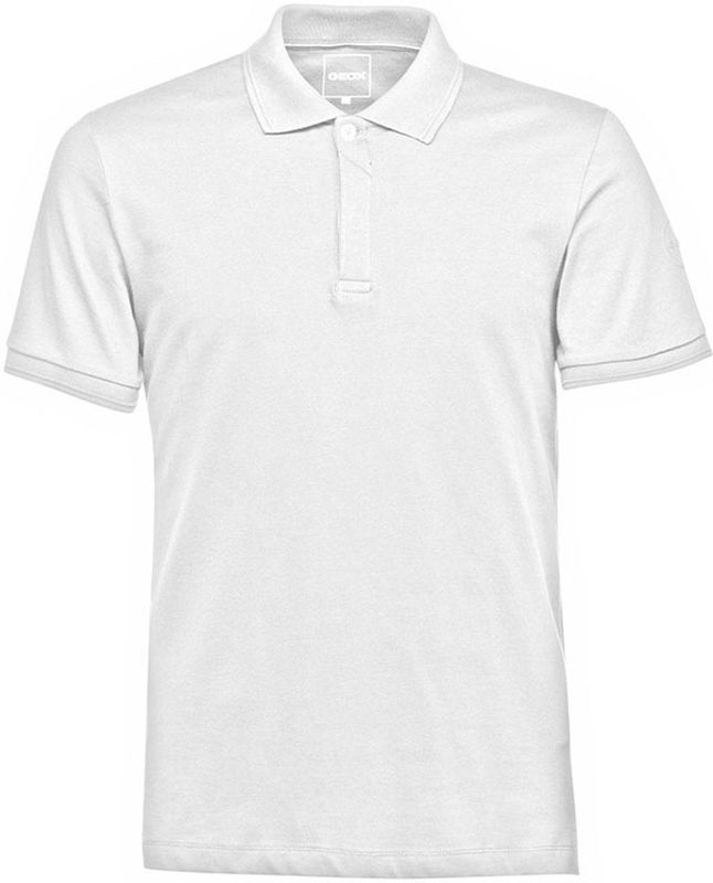 Geox - Spherica™ - Poloshirt - Wit - Korte Mouw