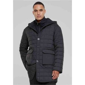 Urban Classics - Polar Fleece Lined Parka jas - 4XL - Zwart