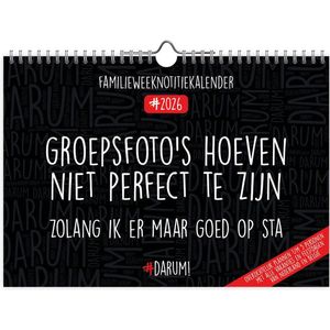 Darum FamilieWEEKnotitie Kalender 2026