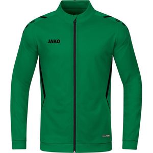 Jako - Polyester Jacket Challenge - Groen Trainingsjack-S