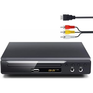 ApexArte® DVD Speler met HDMI - Blu Ray Spelers - Externe DVVD Speler - Zwart