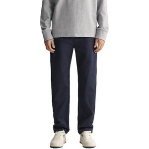 GANT - Twill Chino Broek - Groen - Biologisch Katoen