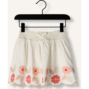 Mayoral Zomer rok embroidery meisjes - bone wit