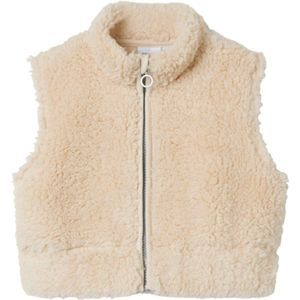 Name It - Teddy gilet Nenny - Summer Sand - Maat 80