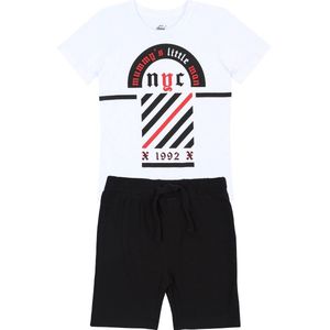 Wit T-shirt + korte broek