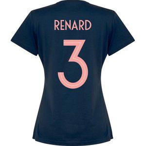 Frankrijk Team Renard 3 T-shirt - Blauw - Dames - XXL
