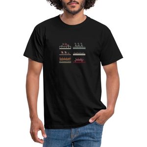 Onderzetter Auto's | Coaster Cars T-Shirt Heren