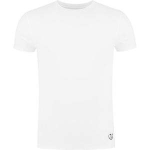 2-pack B.Bocelli Shirt - Heren - ronde hals - korte mouw - wit - maat L