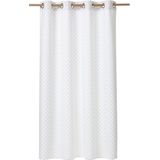 Gordijnen - Grijs - Stof - Lichtdoorlatend