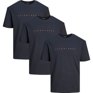 Jack & Jones Heren t-shirt 3 pack Star JJ