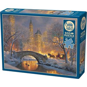 Cobble Hill legpuzzel Winter in het park 500 stukjes