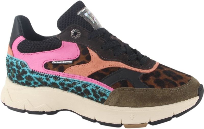 Floris Van Bommel - SFW-10133 - Sneakers - Multi - Leer