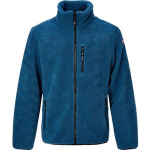 Nordberg Bear Fleece Vest - Heren - Blue Melange - Maat XL