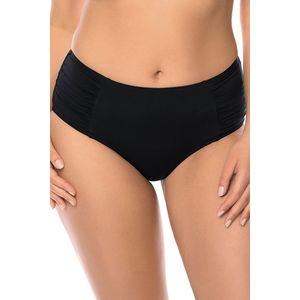 Vivisence - 3002 - Bikinislip - Zwart - Hoge Taille - Patroonloos