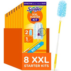 Swiffer - Duster XXL Kit Original - 8 x (1 Handvat + 2 Navullingen) - Plumeaus