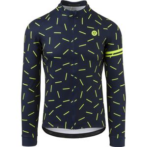 AGU Hail Fietsshirt Lange Mouwen Essential Heren - Blauw - M