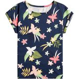 Roxy African Sunset T-shirt Met Korte Mouwen Blauw 14 Years Meisjes
