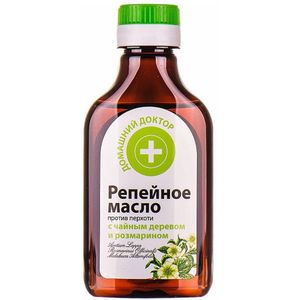 Natuurlijke Kliswortelolie tegen roos - met tea tree en rozemarijn - tegen haar uitval en jeuk 100 ml