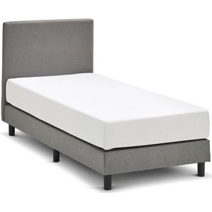 Beter Bed Cisano Complete Boxspring met Easy Pocket Matras - 90x200 cm - Lichtgrijs