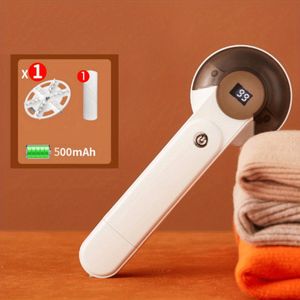 Bovista Ontpluizer - Pluizenverwijderaar Electrisch - Pluizentondeuse Oplaadbaar - Ontpiller - Pluizenroller - Wit