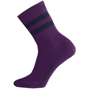 Icebreaker Hike Light Crew Sokken Paars EU 24-26 Meisjes