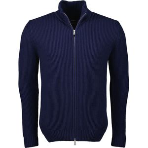 Jac Hensen Vest - Modern Fit - Blauw - 4XL Grote Maten