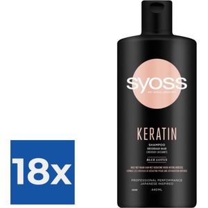 Syoss - Shampoo - Keratin - 440ml x 18