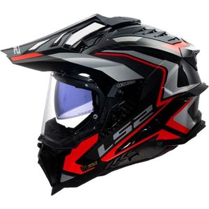 LS2 - Explorer Frontier - Helm - Zwart - Carbon