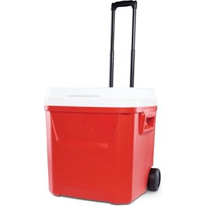 Igloo Laguna 60 Roller - Grote koelbox op wielen - 56 Liter - Rood