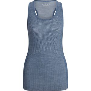 FALKE dames tanktop Wool-Tech Light - thermoshirt - blauw (capitain) - Maat: L