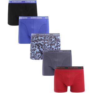 Bjorn Borg Boxers Cotton Stretch 5-Pack Multicolour - Maat L - Heren - Boxershorts