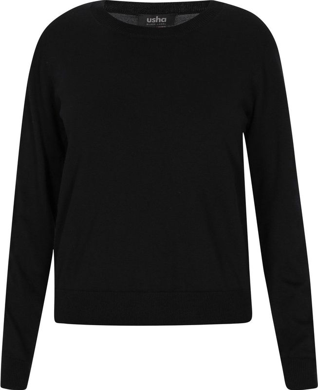 usha BLACK LABEL Trui  zwart
