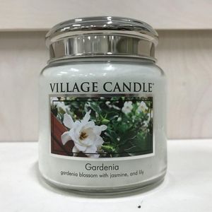 Village Candle Geurkaars - Gardenia Ø9,5 x 11 cm Wax Wit
