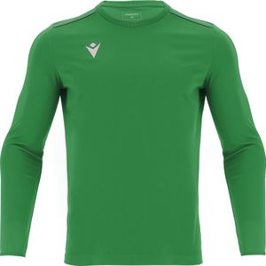 Macron Rigel Hero Voetbalshirt Lange Mouw Heren - Groen | Maat: S