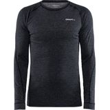 Craft - Core Wool Merino LS Tee - Thermoshirt - Heren - Zwart - M