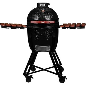EVIQ - Kamado BBQ- 18"" - Grillmaster - BBQ Houtskool barbecue – Keramisch